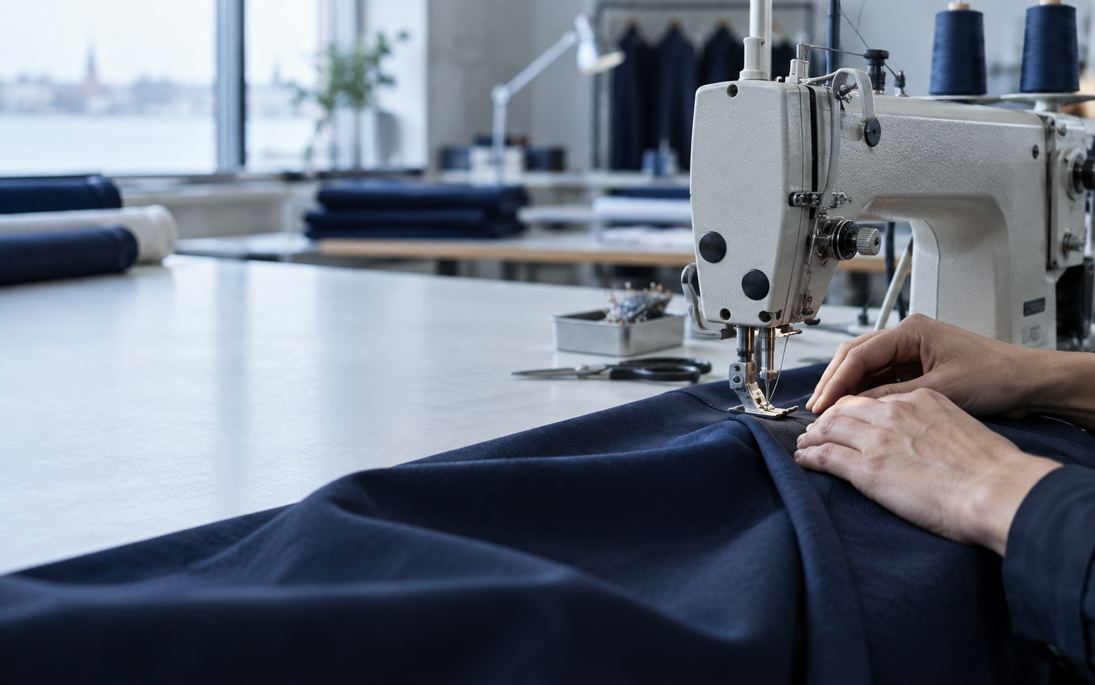 Garment production workshop